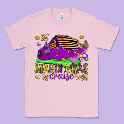 Mardi Gras Cruise Classic Tee Designed By Howdyjamesfarm
