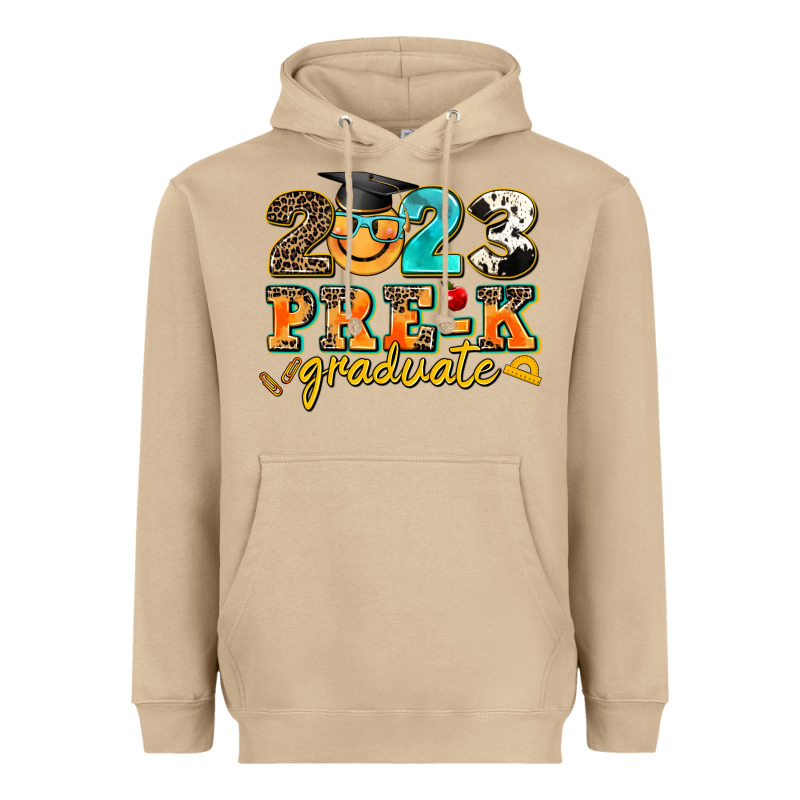 2023 Pre K Graduate Heavyweight Hoodie by AdoDesignShop | Teevron