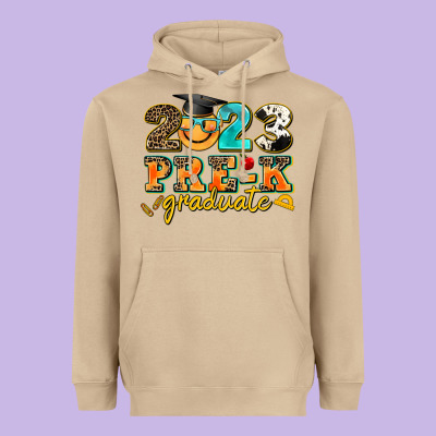 2023 Pre K Graduate Heavyweight Hoodie Designed By Adodesignshop