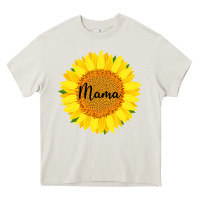 Cream Sunflower Mama Heavy Core Tee - Bettercallsaul
