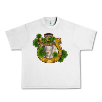 Lunar Rock st patricks day goat horseshoe shamrock Urban Heavy Tee - RanaPortraitStore
