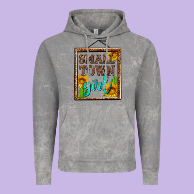 Small Town Girl Olivia Vintage Hoodie Designed By Oliviacreatesart