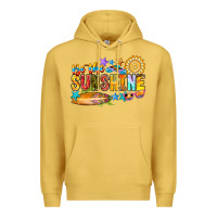 Antique Gold be the sunshine Premium Hoodie - CowhideDigitalArt