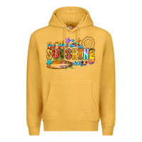 Mustard be the sunshine Premium Hoodie - CowhideDigitalArt