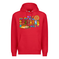 Red be the sunshine Premium Hoodie - CowhideDigitalArt