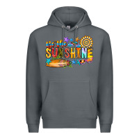 Rock be the sunshine Premium Hoodie - CowhideDigitalArt