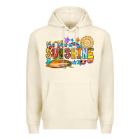 Sandshell be the sunshine Premium Hoodie - CowhideDigitalArt