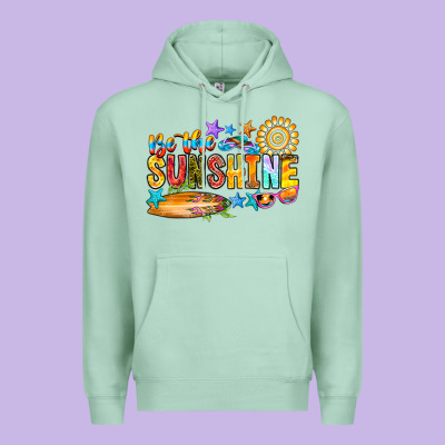 Be The Sunshine Premium Hoodie Designed By Cowhidedigitalart