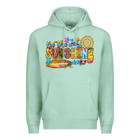 Seafoam be the sunshine Premium Hoodie - CowhideDigitalArt