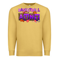 Antique Gold basketball aunt Premium Sweatshirt - AdoDesignShop
