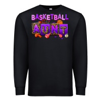 Black basketball aunt Premium Sweatshirt - AdoDesignShop