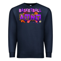 Navy basketball aunt Premium Sweatshirt - AdoDesignShop