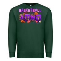 Sports Green basketball aunt Premium Sweatshirt - AdoDesignShop