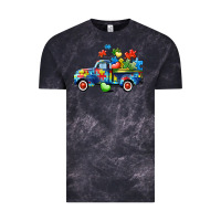 Cloud Black Autism truck Vintage Tee - CowGirlArtShop