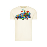 Vintage Arctic Autism truck Vintage Tee - CowGirlArtShop