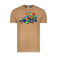 Vintage Camel Autism truck Vintage Tee - CowGirlArtShop