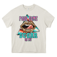 Cream Pour Some Sugar On Me Heavy Core Tee - JahusDesignShop