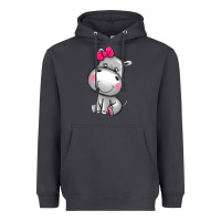 Smoke cute hippopotamus Heavyweight Hoodie - AdoDesignShop