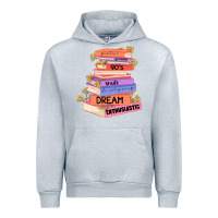 Heather Grey booktroverts Urban Hoodie - JahusDesignShop