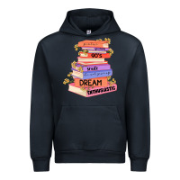 Navy booktroverts Urban Hoodie - JahusDesignShop