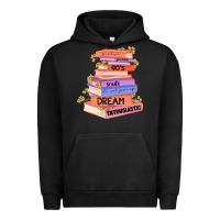 Pigment Black booktroverts Urban Hoodie - JahusDesignShop