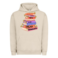 Pigment French Oak booktroverts Urban Hoodie - JahusDesignShop