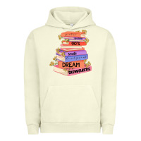 Pigment Pistachio booktroverts Urban Hoodie - JahusDesignShop