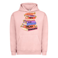 Pigment Salmon booktroverts Urban Hoodie - JahusDesignShop