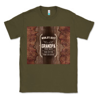 Army Green world's best grandpa Classic Tee - TumblerDesignByShophia