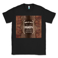Black world's best grandpa Classic Tee - TumblerDesignByShophia