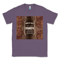 Lavender world's best grandpa Classic Tee - TumblerDesignByShophia