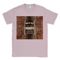 Lilac world's best grandpa Classic Tee - TumblerDesignByShophia