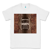 White world's best grandpa Classic Tee - TumblerDesignByShophia