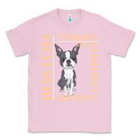 Bubblegum Pink boston terrier t  shirt boston terrier dog traits gift t  shirt Classic Tee - longCreatives