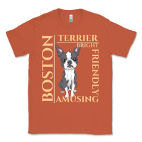 Copper boston terrier t  shirt boston terrier dog traits gift t  shirt Classic Tee - longCreatives