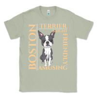 Matcha boston terrier t  shirt boston terrier dog traits gift t  shirt Classic Tee - longCreatives