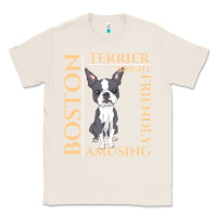 Natural boston terrier t  shirt boston terrier dog traits gift t  shirt Classic Tee - longCreatives