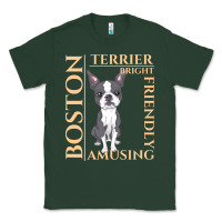 Sports Green boston terrier t  shirt boston terrier dog traits gift t  shirt Classic Tee - longCreatives