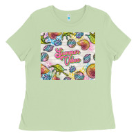Matcha summer vibes with sea shells Ladies Tee - TumblerDesignByShophia