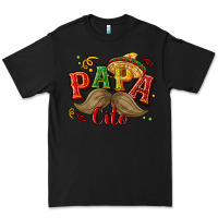 Black Papa cito Premium Tee - NancyCooperArtShop