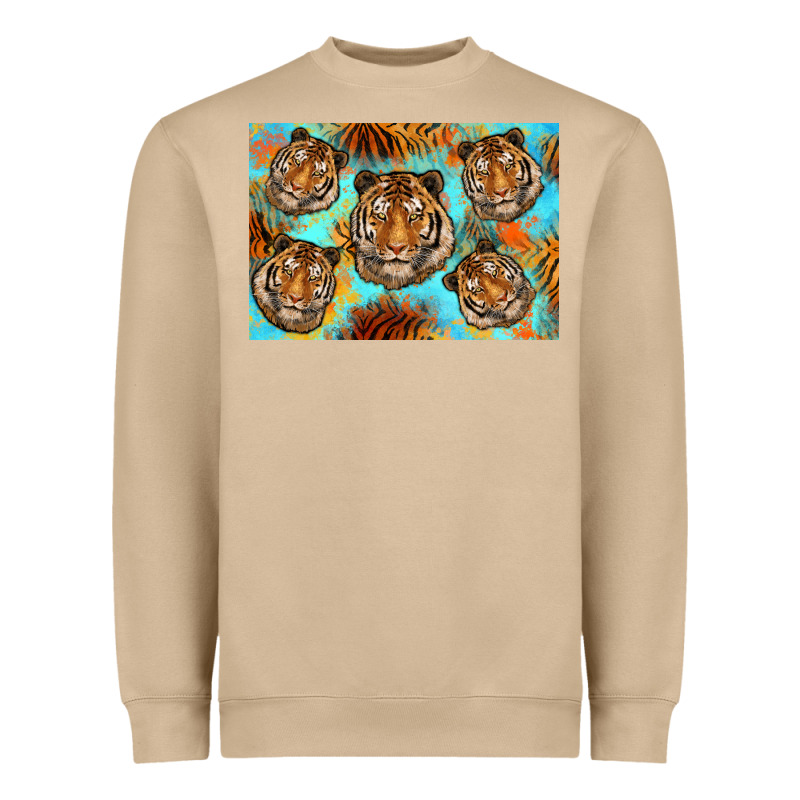 Tiger Heavyweight Sweatshirt by Artiststas | Teevron