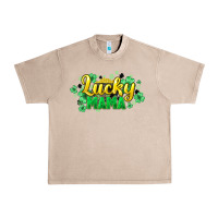 French Oak Lucky mama mother's day Urban Heavy Tee - HowdyJamesFarm