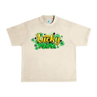 Sandshell Lucky mama mother's day Urban Heavy Tee - HowdyJamesFarm