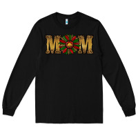 Black christmas mom (1) Long Sleeve Tee - RanaPortraitStore