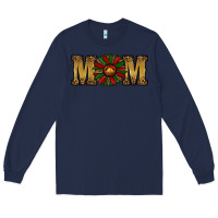 Navy christmas mom (1) Long Sleeve Tee - RanaPortraitStore