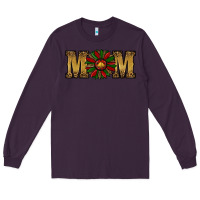 Plum christmas mom (1) Long Sleeve Tee - RanaPortraitStore