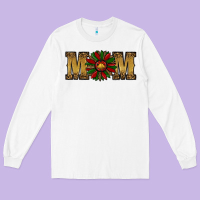 Christmas Mom (1) Long Sleeve Tee Designed By Ranaportraitstore