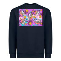 Navy unicorn Heavyweight Sweatshirt - Artiststas