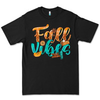 Black Fall Vibes with Food Premium Tee - texasbilliewilder