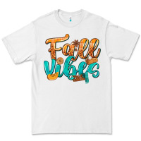 White Fall Vibes with Food Premium Tee - texasbilliewilder
